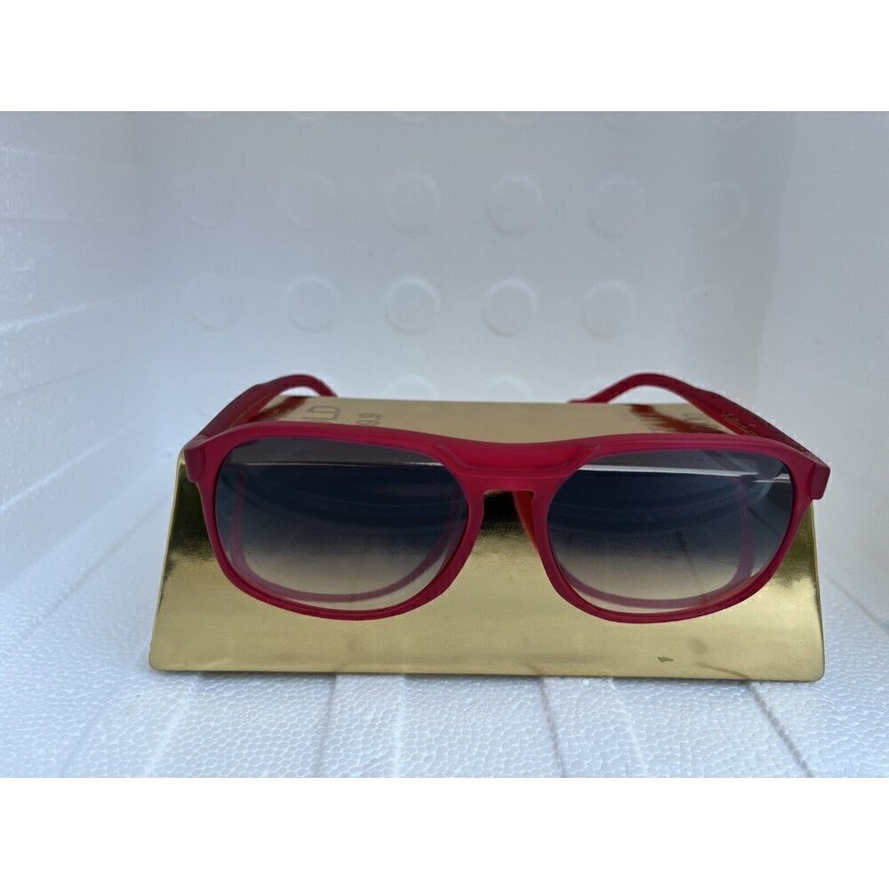 Vintage Frame Company The Creatchman by Corey Shapiro Red Flat Top Sunglasses - Picture 15 of 16
